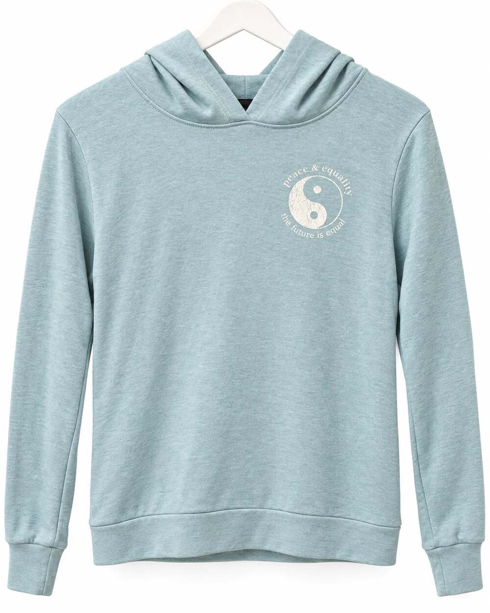 Blended Girls Youth Large Peace & Equality Yin Yang Hoodie Nordstrom